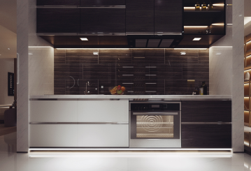 Smart induction cabinet lights make smart home kitchens safer and more comfortable!