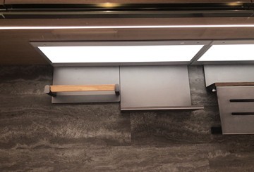 How to install embedded LED cabinet light suitable