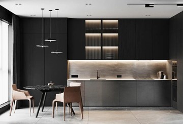 Introduction of key lighting schemes for kitchen cabinets