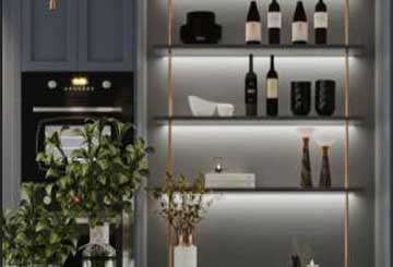 Is the wine cabinet led light useful?