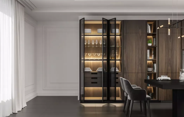 How to choose the wine cabinet lamp?  Is it better to install the wine cabinet with a lamp or a downlight?