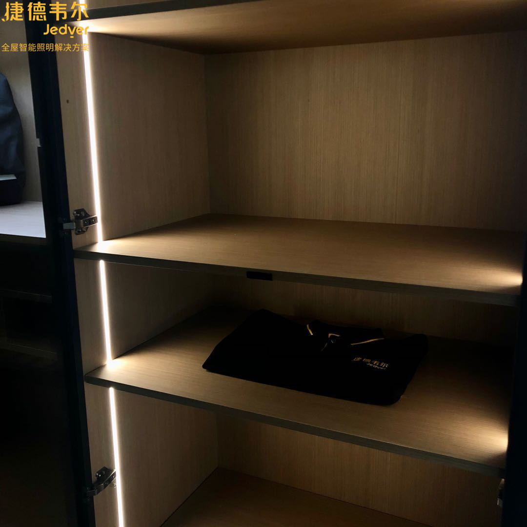 How to install embedded LED cabinet light suitable